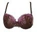 Multifunctional Sexy Lace Half Cup Underwire Bra with Designs (Br8004)