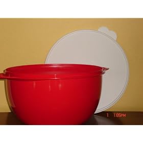 Tupperware Thats a Mega Bowl-42 Cup 10l -Chili by Tupperware