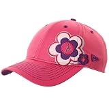 MLB New Era Atlanta Braves Youth Girls Pink Blossom Adjustable Hat - Pink
