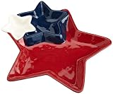 DII Oh My Stars Ceramic Chip and Dip Plate