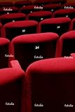 ‘Movie Theater Empty’ Wall Decal – 16″W x 24″H Removable Graphic
