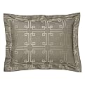 Thomas O'Brien&reg; Geometric Lace Duvet Shams - Sage