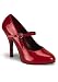 Women's 4 1/2 Inch Heel Buckle Strap Maryjane With Concealed Pf