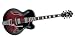 Ibanez Artcore AFS75 Hollowbody with Bigsby Style Tremelo Electric Guitar Transparent Red Sunburst
