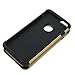 iPhone 6s Plus Case, Lumsing Hard Soft Rubber Hybrid Shockproof Impact Rugged Armor Defender Case Protective Cover for Apple iPhone 6/6s Plus (5.5 inch Screen) with Screen Protector (Gold/Black)