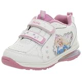 Barbie Toddler Lighted Athletic Shoe,White/Pink,10 M US Toddler