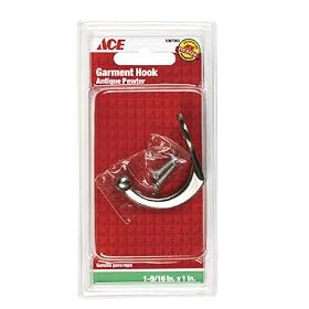 <b>ACE TRADING BHDW 5 01-3012-333 "ACE" SINGLE GARMENT HOOK (Pack of 5)</b>