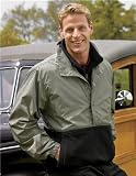 Convertible Poly/Fleece Pullover Jacket