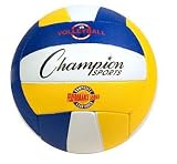 Champion Sports Performance Series Multi-Color Pro Rubber Volleyball