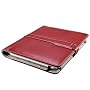 M-Edge Prodigy Synthetic Leather Kindle Jacket with Hinge (Fits 6" Display, 2nd Generation Kindle), Smooth Red