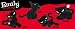 おもちゃ: Emily The Strange - Plush : Black Cats (Set of 4)