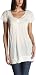 Self Esteem Junior's Ruffled Sleeve V-Neck