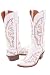 Lucchese 'N8911' Patent Cowboy Boots S5/4 Womens - White