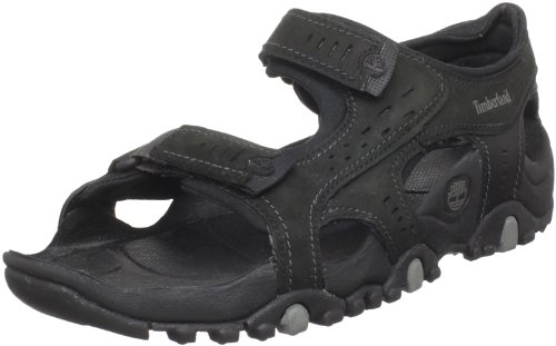 Timberland Men’s 43160 Granite Trails T-Back Sandal ,Black,10 M US