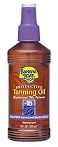 Banana Boat Protective Tanning Oil, SPF 15, 8-Ounce Spray Bottles (Pack of 3)