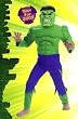 CHILD Marvels Deluxe Muscle HULK Costume - Officially Licensed TM Hulk Costume