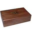Jewelry Armoire Wooden Box Brass Inlay Work (wc458a)