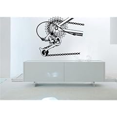 Wandtattoo Wandbild #144 Bikerpart ver. Gr��en und Farben