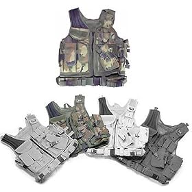 UTG Airsoft Deluxe Tactical Vest (Woodland Camo)