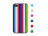 id America iPhone4S,iPhone4用 3D保護シール Cushi Stripe MultiPlex csi407MLT id America iPhone4S,iPhone4用 3D保護シール Cushi Stripe MultiPlex csi407MLT