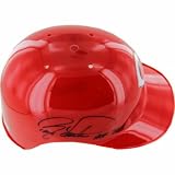 Barry Larkin Autographed "HOF 2012" Cincinnati Reds Replica Mini Batting Helmet