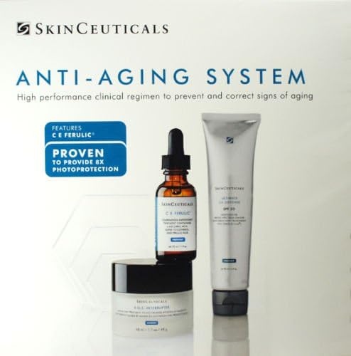 Skinceuticals Anti Aging System 3 Items C E Ferulic Age Interrupter Uv Trust Quality