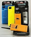 Coverz Double Talkabout Distance or Distance DPS Case Fits 2 Radios, Black