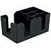 NEW, Six (6) Compartment Counter-Top Bar Caddy, Barware Caddy, Bar Caddy Napkin Dispenser, Straw Organizer