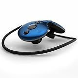 Avantalk Joggeur Casque baladeur bluetooth sans fil stéréo flexible micro intégré ,léger et imperméable, design moderne, super qualité de son, anti-transpiration sur les oreilles, idéal pour les sportifs ,les jeux en ligne,MSN/Skype,Blue(Ce modèle est la 2ème génération de AVANTALK JOGGER, design plus moderne, qualité encore plus performante)