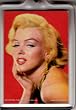 Marilyn Mirror Keychain Side View