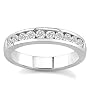10k White Gold or Yellow Gold Channel-Set Diamond Band (H/I2-I3, 1/2 ct. tw.)