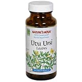 Nature's Herbs Uva Ursi Leaves, 500 mg, Capsules, 100 capsules (Pack of 4)