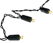 Bethlehem Lighting 20-Lamp 5mm Wide-Angle LED Battery-Operated Lighting Set, Amber