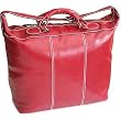 Floto Medium Piana Tote Tuscan Red Italian Leather Luggage Weekend Bag