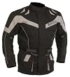 Motorrad Jacke Motorradjacke Tourenjacke Grau Gr. XL