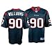 Mario Williams Jersey: Reebok Navy Replica #90 Houston Texans Jersey - X-Large