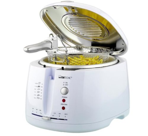 Clatronic FR 2881 Fritteuse 2,2 L 1600 W wei&szlig; Preisvergleich