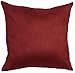 Microfiber Polyester Faux Suede Deep Red, 16