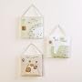 Nature's Purest Sleepy Wall Hangings, 3 Pack, S Safari
