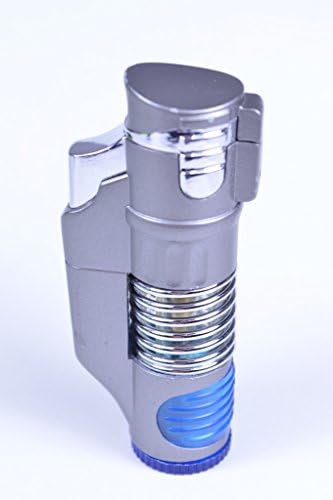 Triple Flame Torch Lighter - Silver