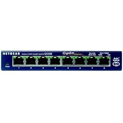 Netgear GS108 GE 8-Port Gigabit-Kupfer-Switch, L�fterlos
