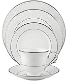 Lenox Opal Innocence Platinum-Banded Bone China 5-Piece Place Setting, Service for 1