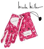 Women's Nicole Miller Accessories Collection 1 Glove LH Pink