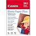 Canon PP101 4'x6' Photo Paper Plus Glossy -for Borderless Printing - 20 sheets