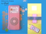 MacTop iPod Nano Skin Case (Pink) with Armband + USB2.0 data Cable