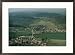Aerial view of the Unstrut valley with Mittelberg hill in upper left Photography Framed Art Poster Print by Kenneth Garrett, 29x21