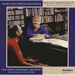 ��The Best Thing for You Would Be Me: The Irving Berlin Songbook [Import] [from US] 
~ Wesla Whitfield