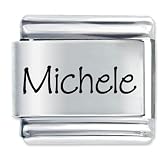 Name Michele Italian Charms Bracelet Link