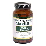 TwinLab MaxiLife CoQ10 Formula, Capsules , 120 capsules