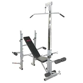 Ultrafit 9104 Weight Bench with Lat Pulldown